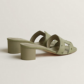 Oasis sandal - Green | Hermès USA